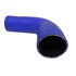 Curva de Silicone Azul 90° Pressurização 2 1/4" x 2" - Cód. 566
