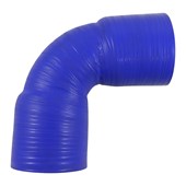 Curva de Silicone Azul de 90º x 3 3/4" - Cód.3191