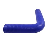 Curva Longa Tipo L de Silicone Azul 90º X 2 1/2" - Cód.270
