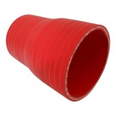 Mangote de Silicone Vermelho Redução 3" x 2 1/2" x 112mm - Cód.781